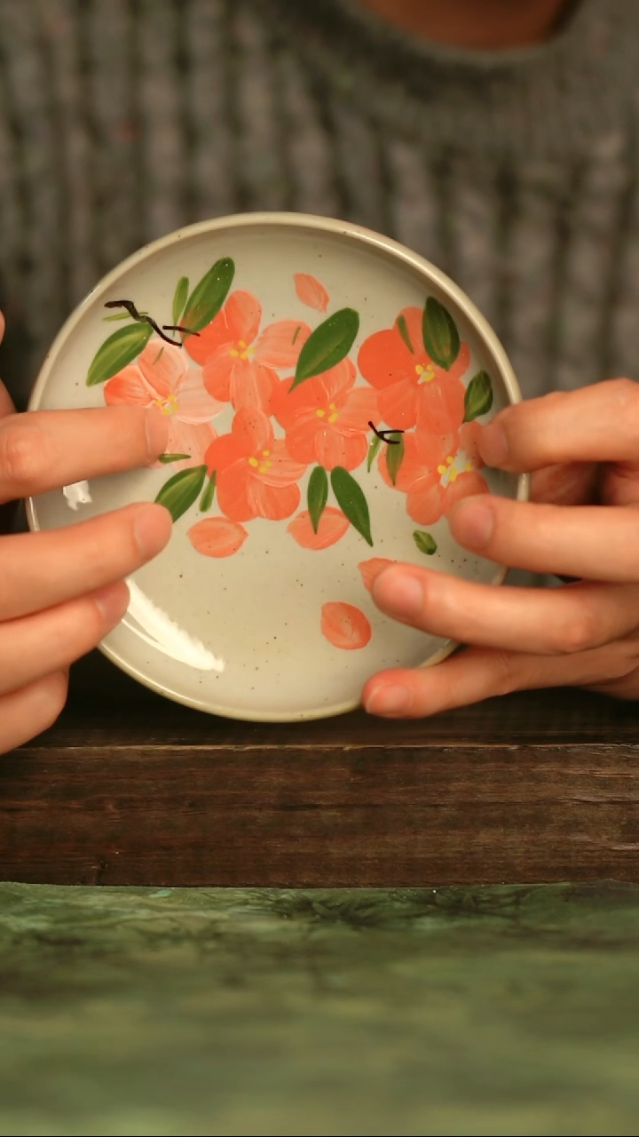 手工手绘瓷器青诗集手工手绘瓷器