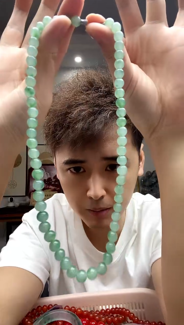 石英质玉未镶嵌颈饰非洲翠妈妈链