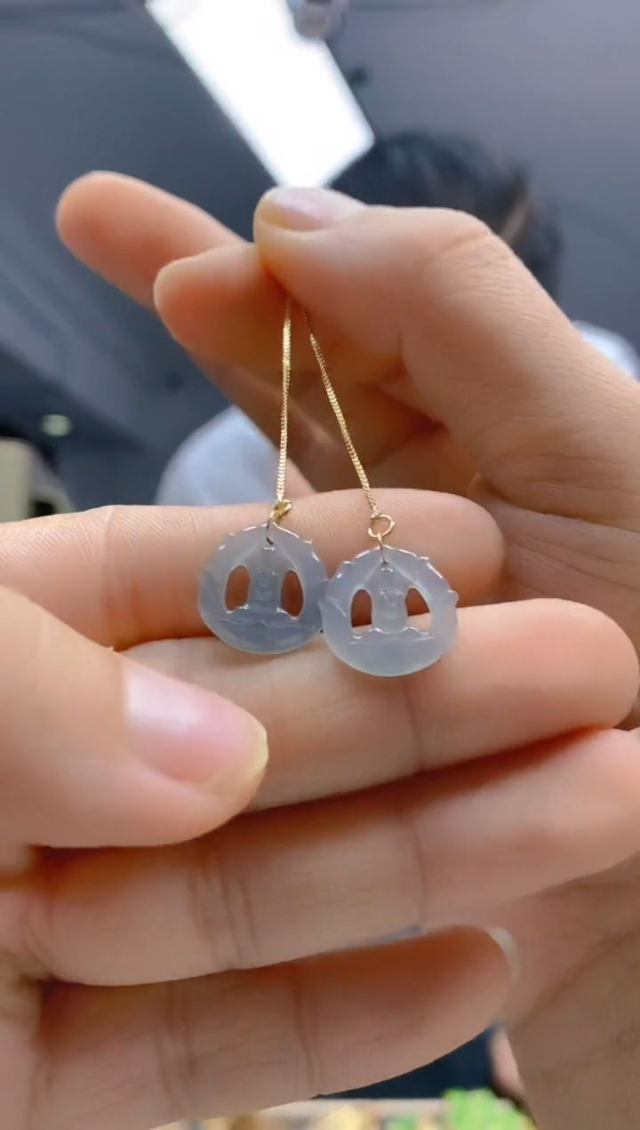 【闪购商品】翡翠耳饰合金194翡翠耳线