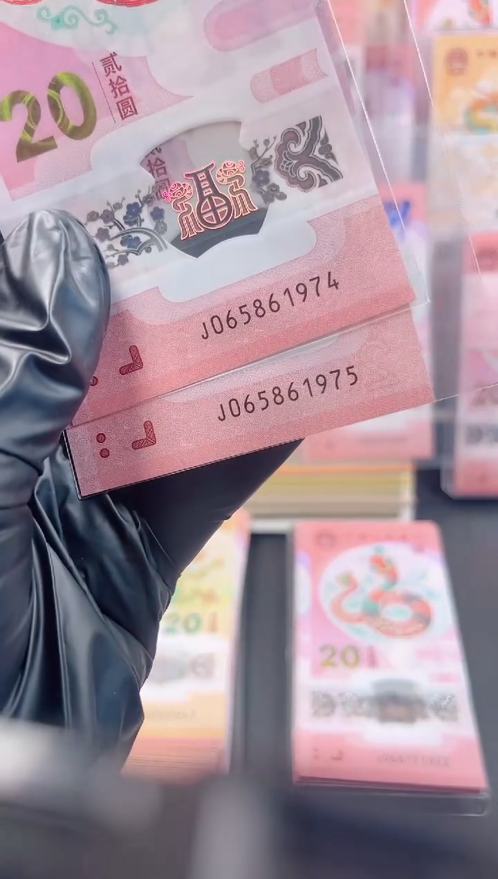 【闪购商品】蛇钞65861974+75 两张 