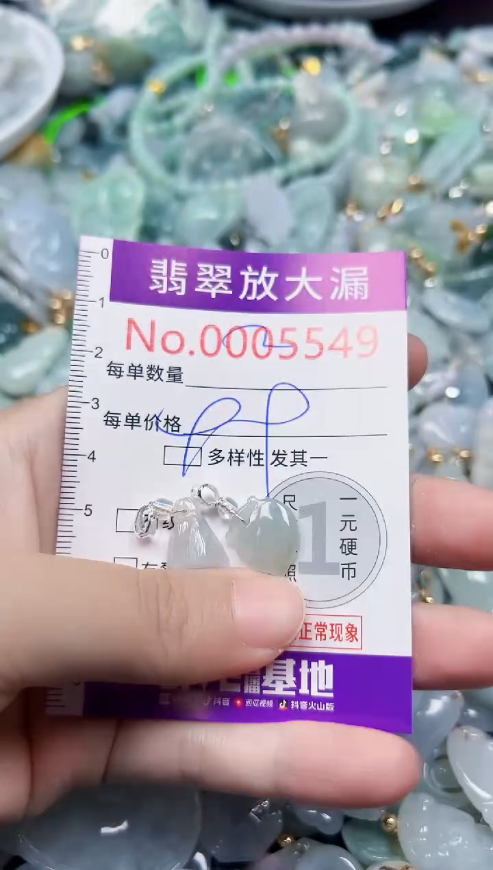 颈饰未镶嵌翡翠5549