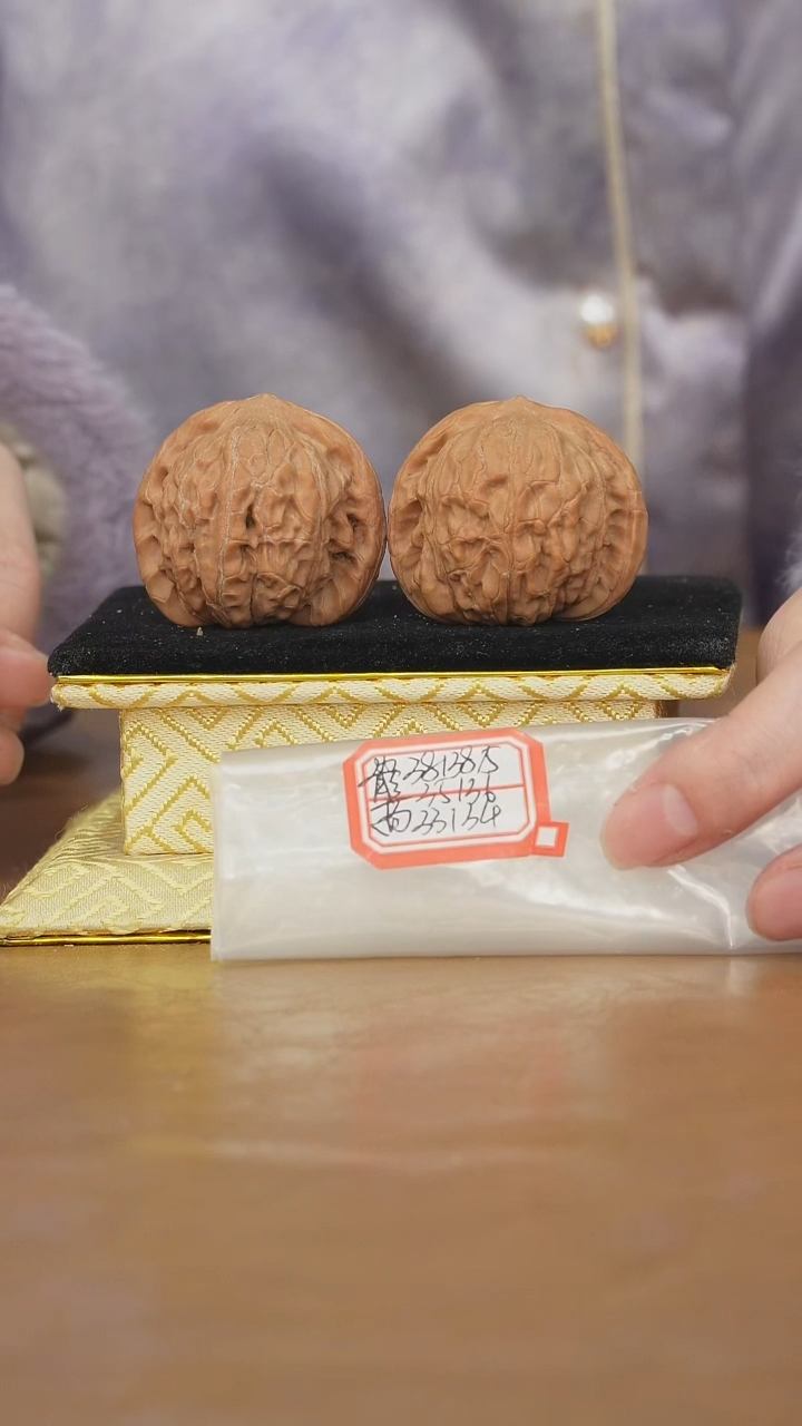 把件文玩核桃非嫁接将军帽