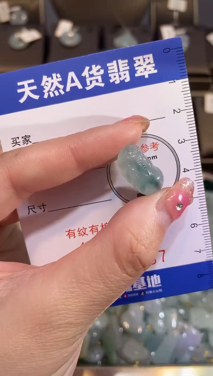 【闪购商品】翡翠颈饰未镶嵌纯天然A货翡翠一件