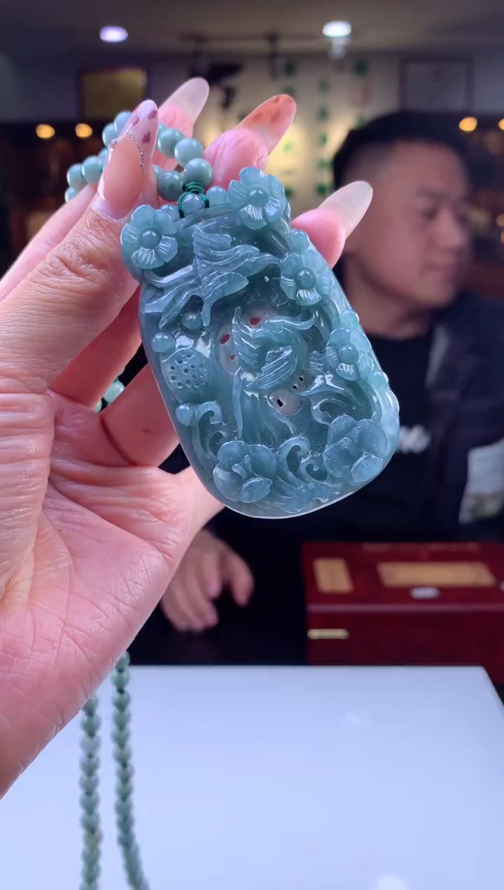 【闪购商品】定制翡翠未镶嵌挂件发货（拍一发一）