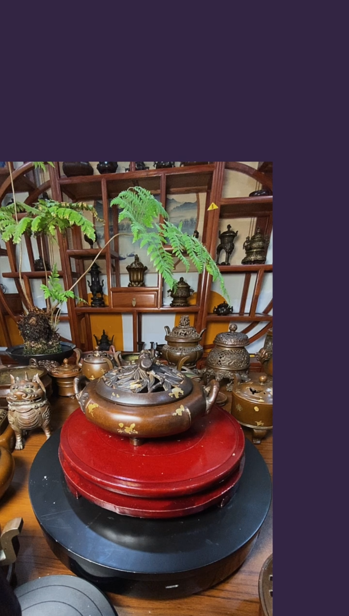 苏工 精品仿古铜香炉