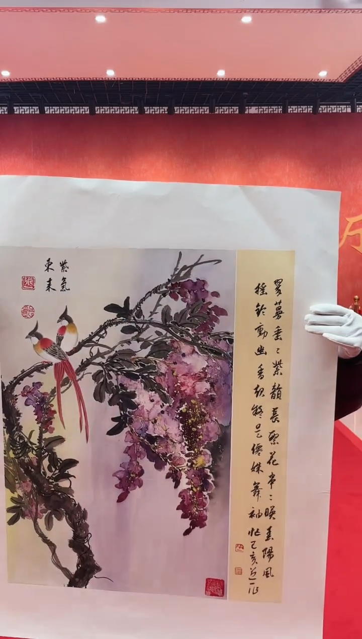 【闪购商品】国画道一老师亲笔绘画作品D16
