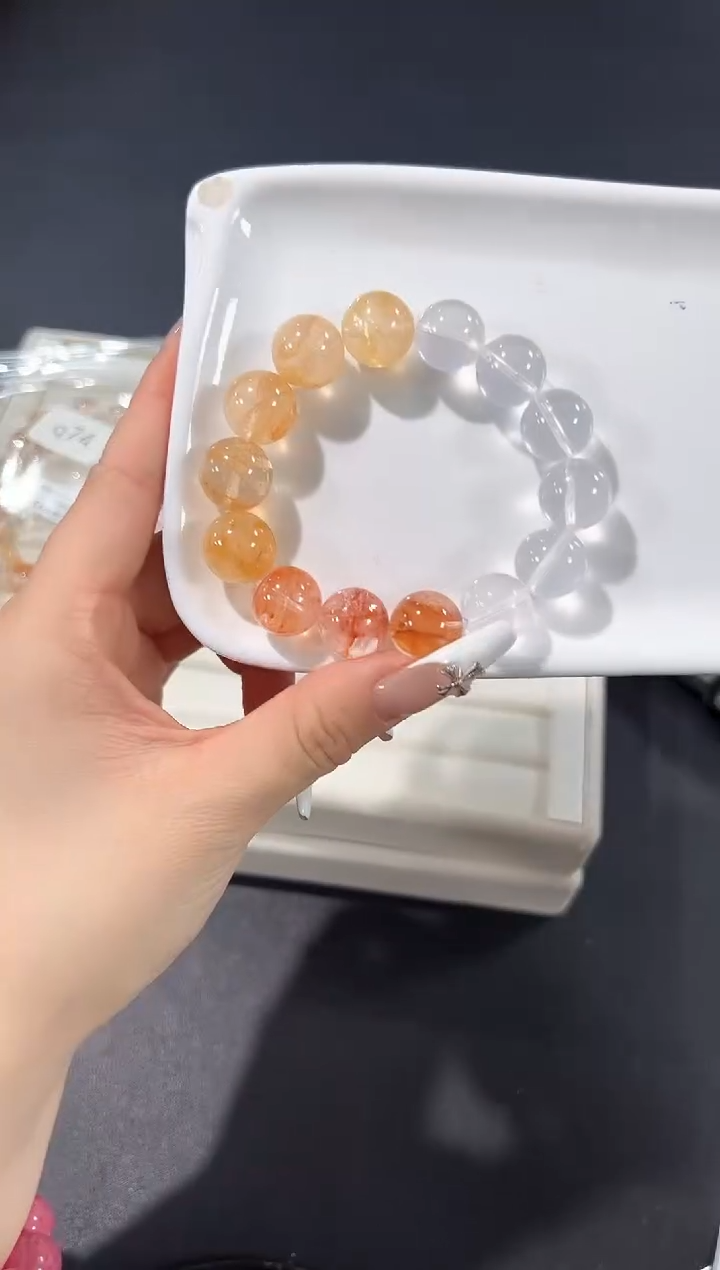未镶嵌手链水晶75q多样性发其一【1条】默认微瑕