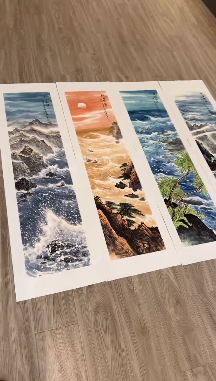 国画96赵隆轩美术馆李庆兴老师作品