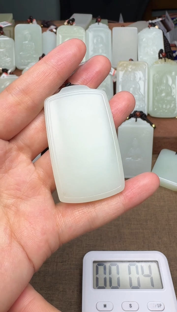 【闪购商品】和田玉颈饰未镶嵌和田玉挂件