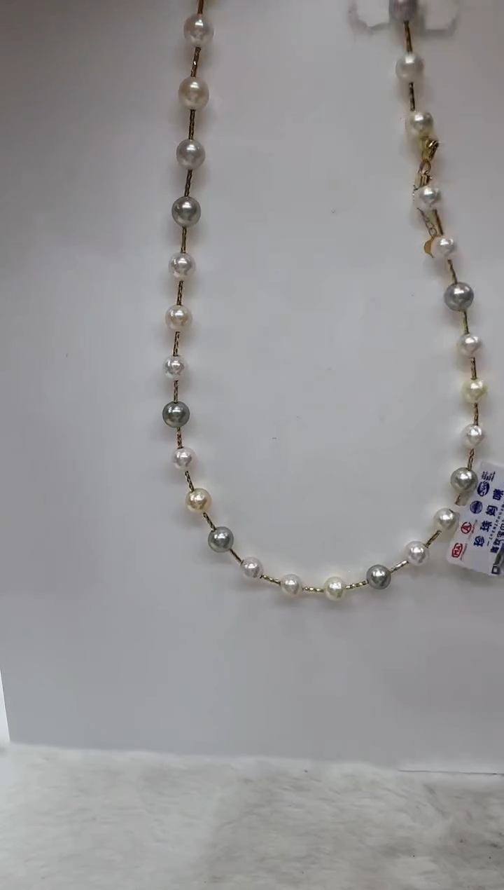 【闪购商品】海水珍珠颈饰18K金镶嵌清货