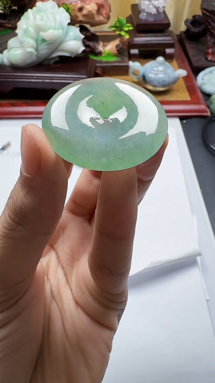 吊坠(不含链)未镶嵌翡翠1