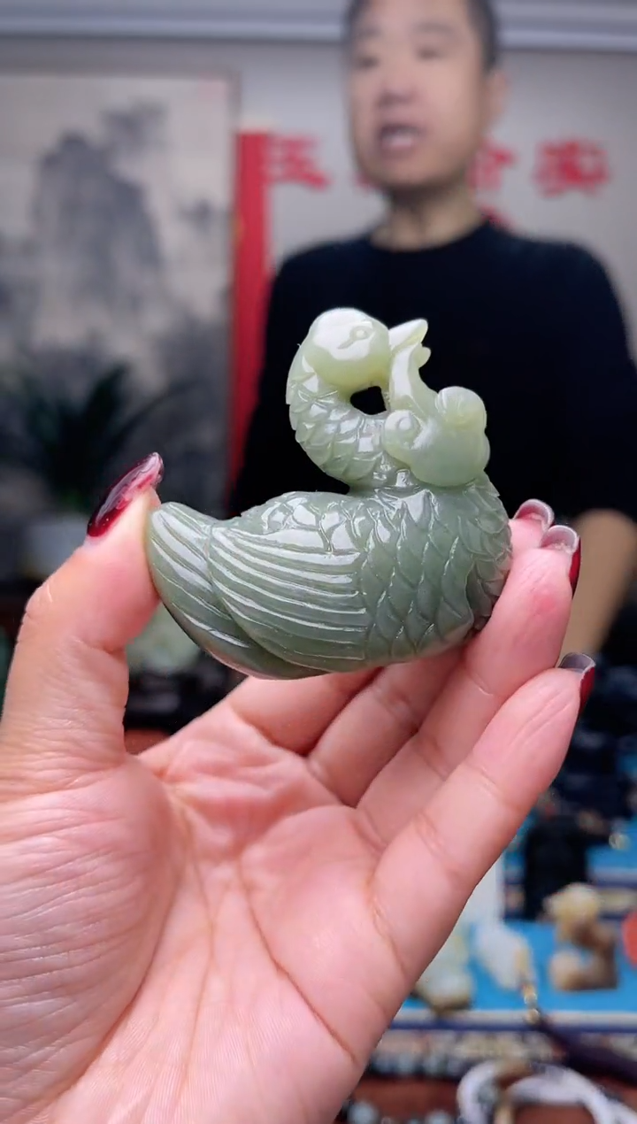 【闪购商品】和田玉挂件未镶嵌1
