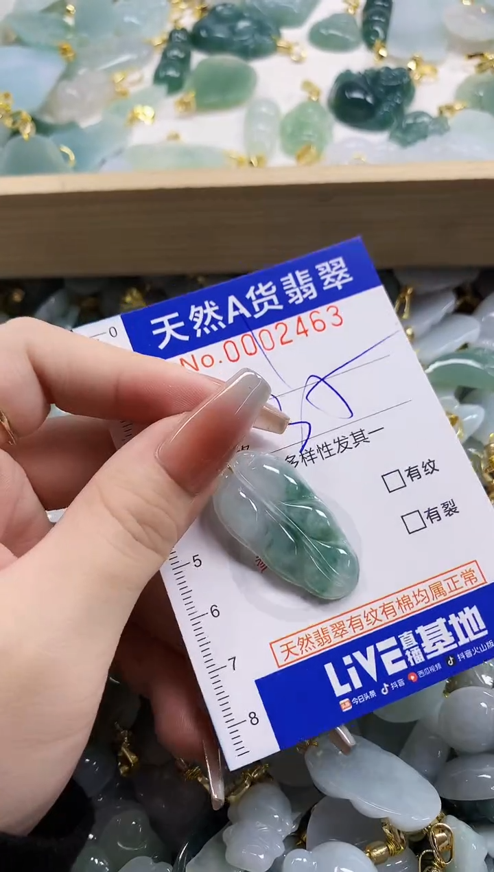 颈饰未镶嵌翡翠天然A货翡翠