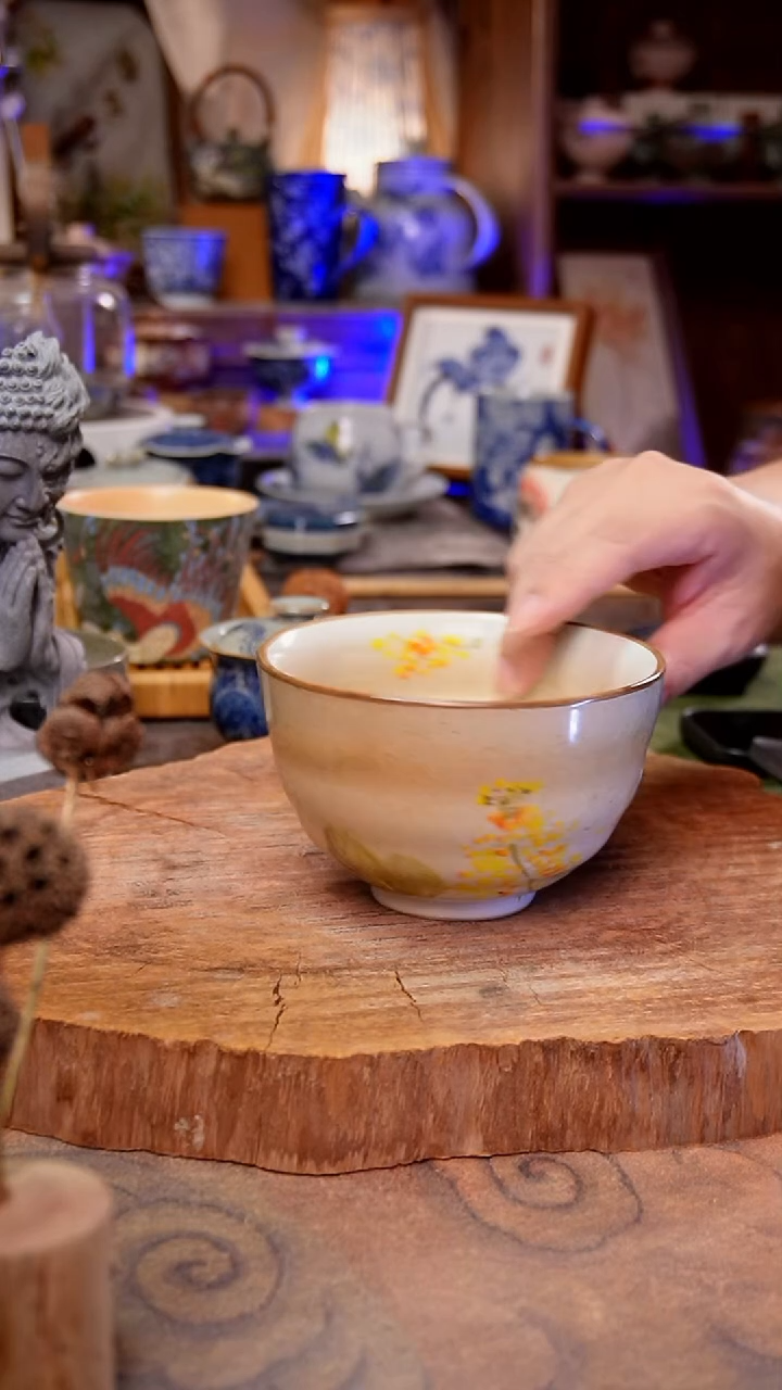 杯子?****吗油菜花手工手绘手工手绘