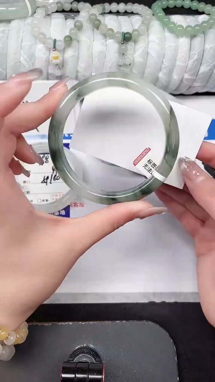 未镶嵌手镯石英质玉299-64/65