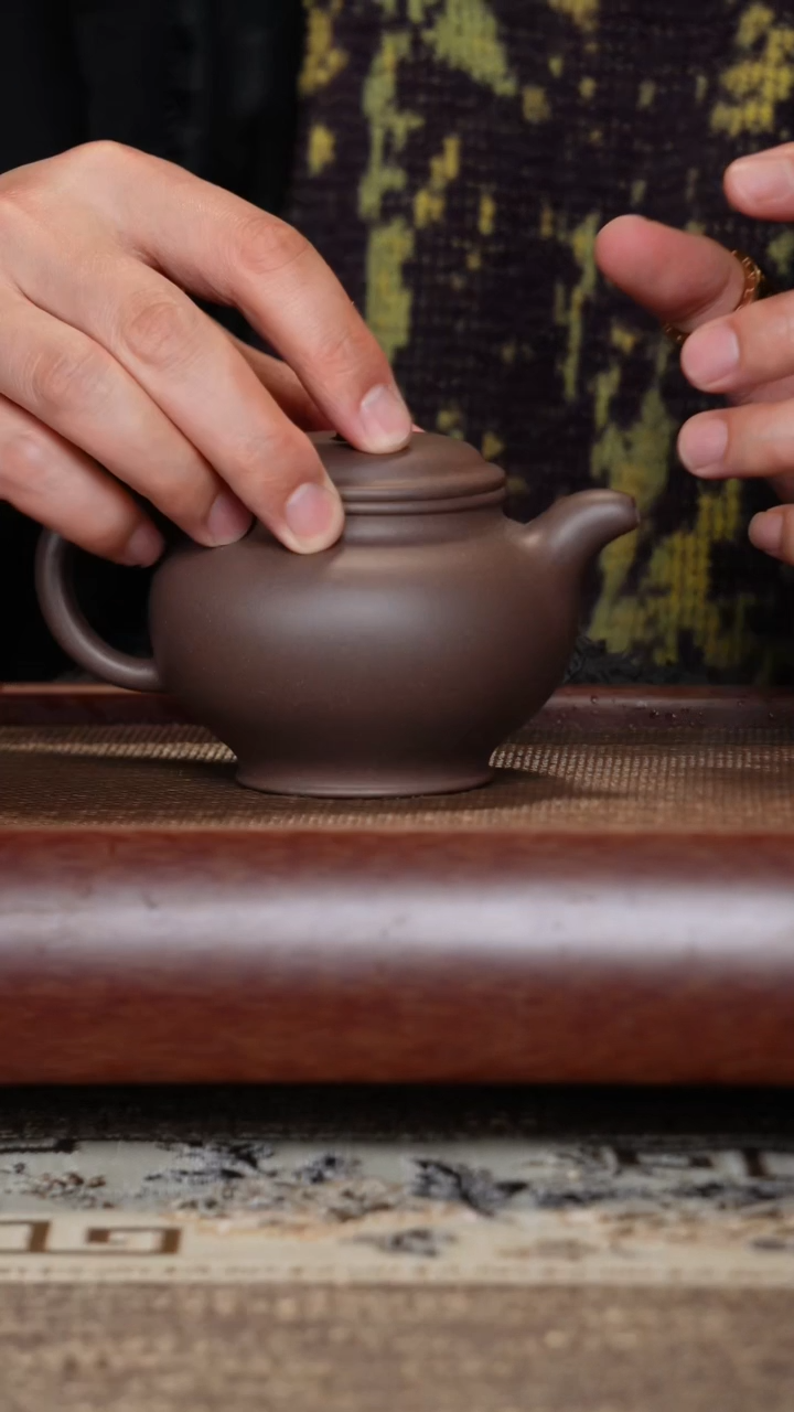 【闪购商品】紫砂茶壶掇只50目明清风格紫泥半手工