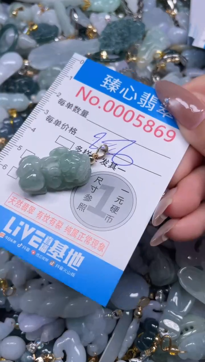 颈饰未镶嵌翡翠5869