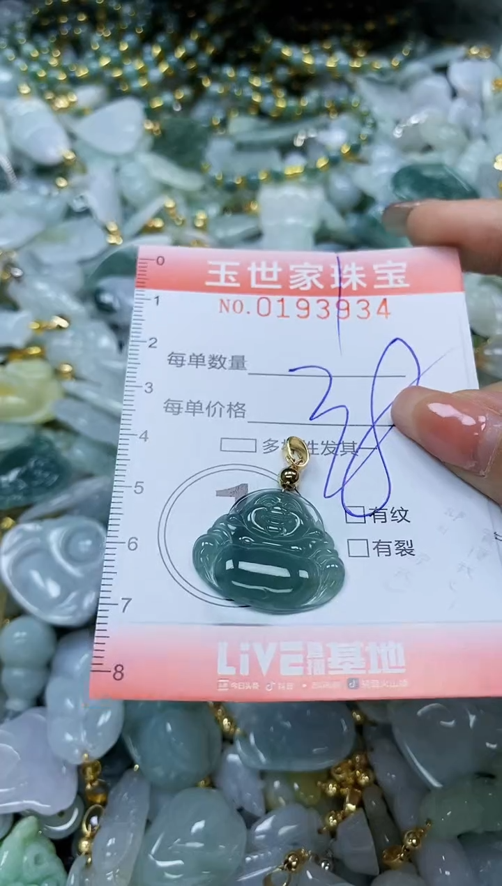 【闪购商品】翡翠颈饰未镶嵌闪购商品00193934