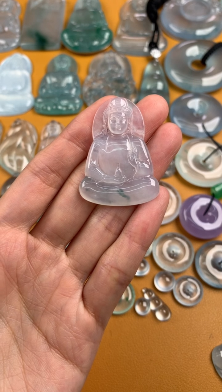 颈饰未镶嵌翡翠40.6-29.6-3.9