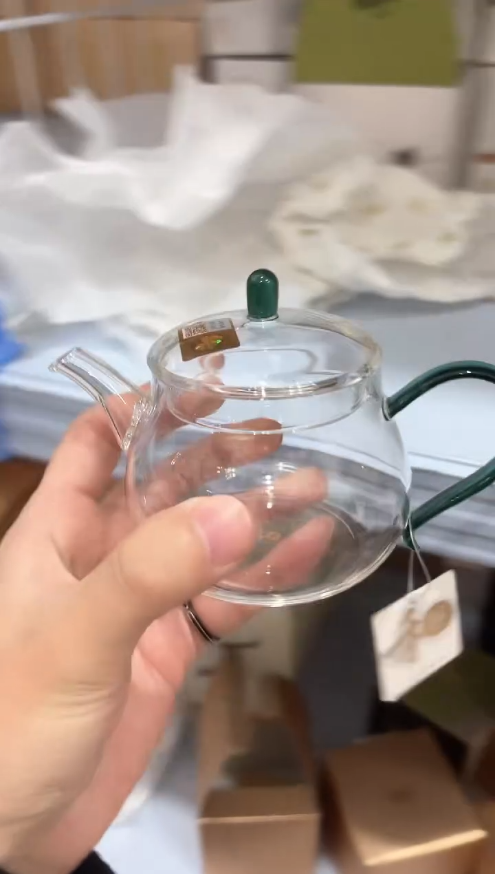 【闪购商品】禾器/晶彩青云壶/墨绿