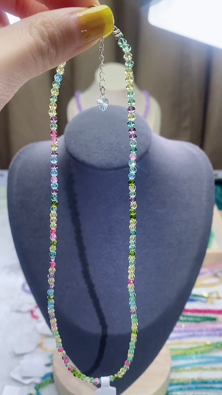 【闪购商品】尖晶石项链银S925镶嵌诗宁甄选珠宝SYZB07