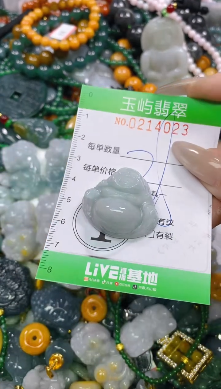 颈饰未镶嵌翡翠闪购0214023