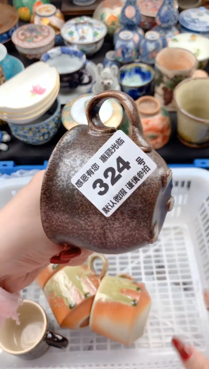 【闪购商品】瓷片324号九姑娘工艺品瓷器