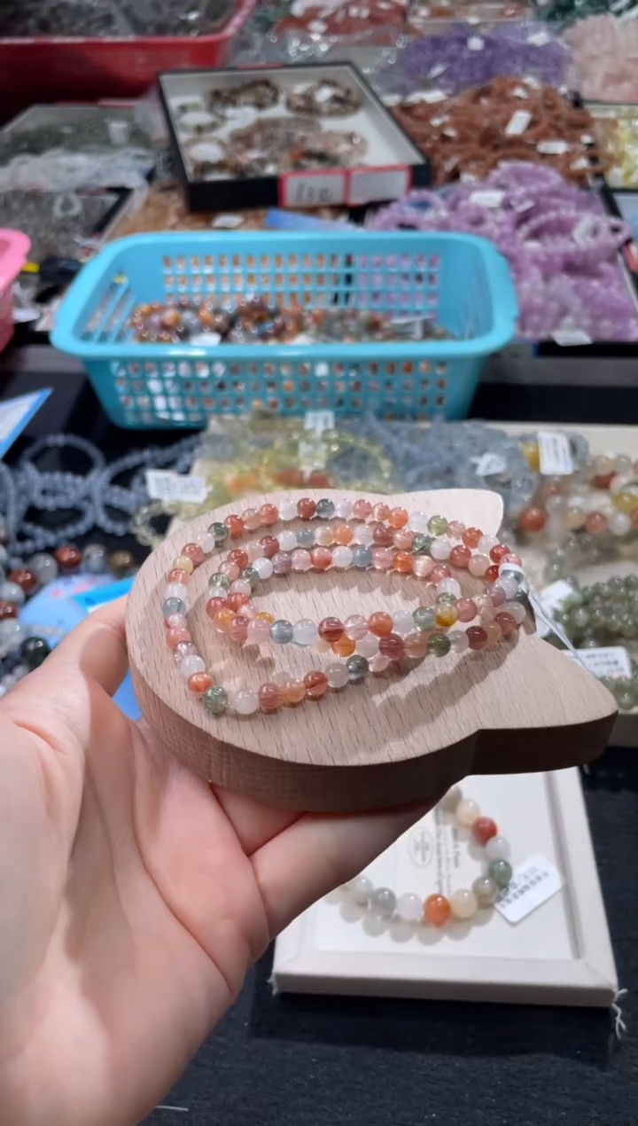 水晶手链未镶嵌378号 多样性发一5+