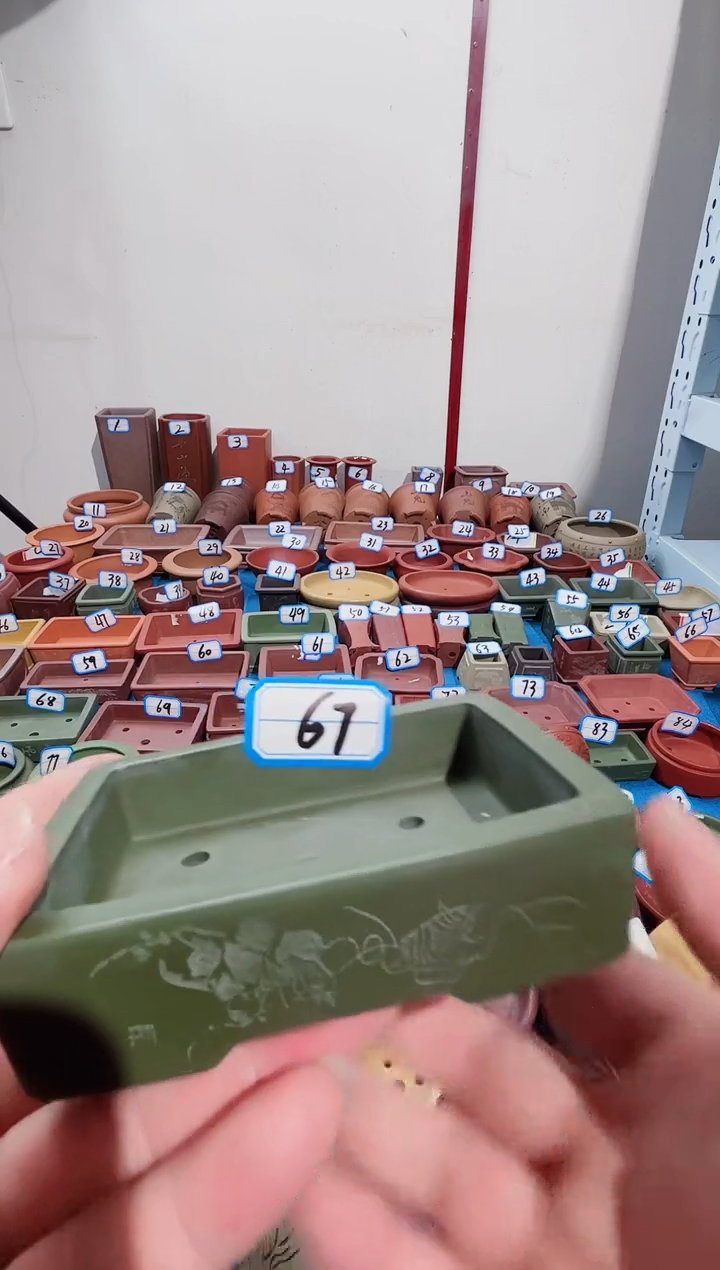 【闪购商品】紫砂紫砂花盆9.5*6.5*2