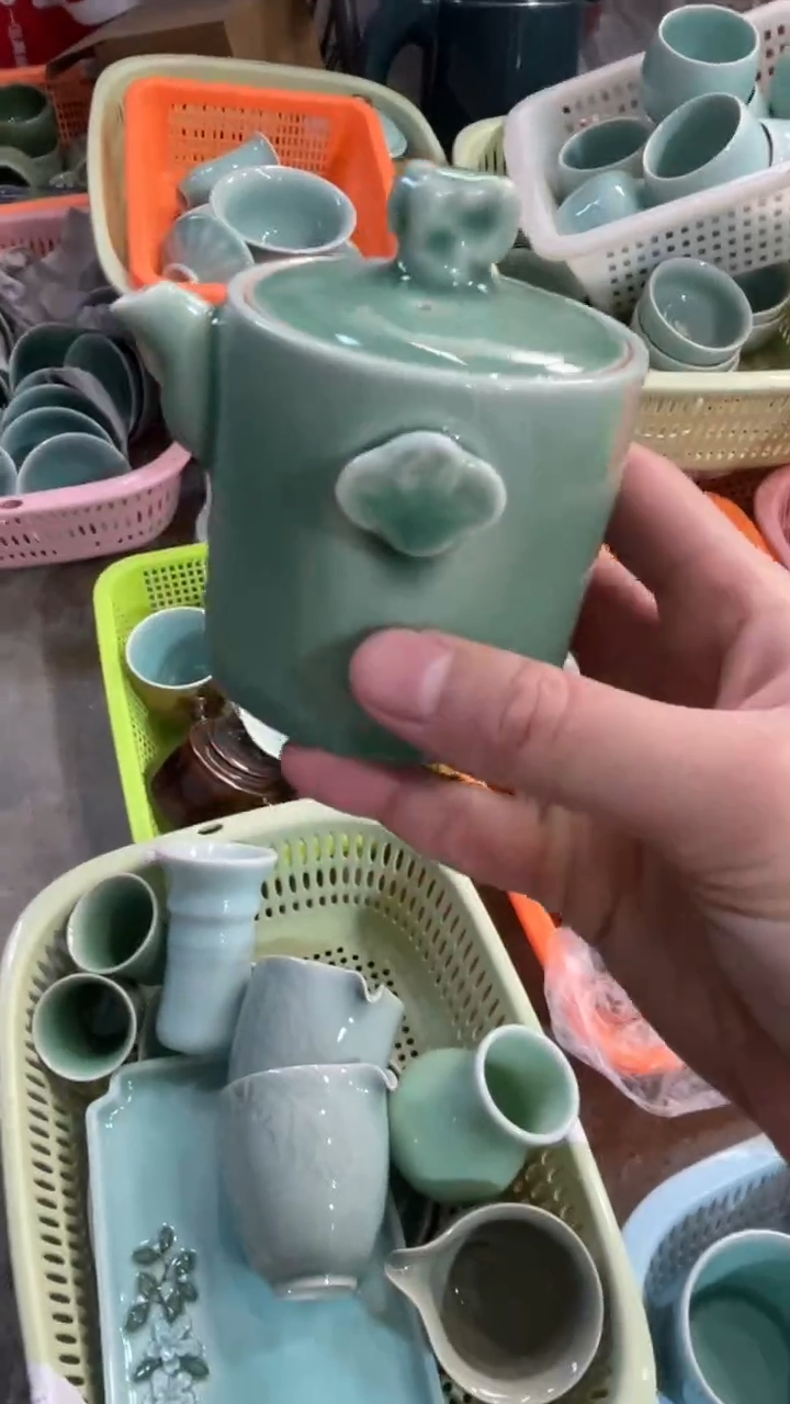 【闪购商品】特价福利 微瑕 慧仙青瓷