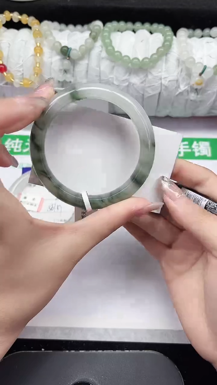 未镶嵌手镯石英质玉115-56/57