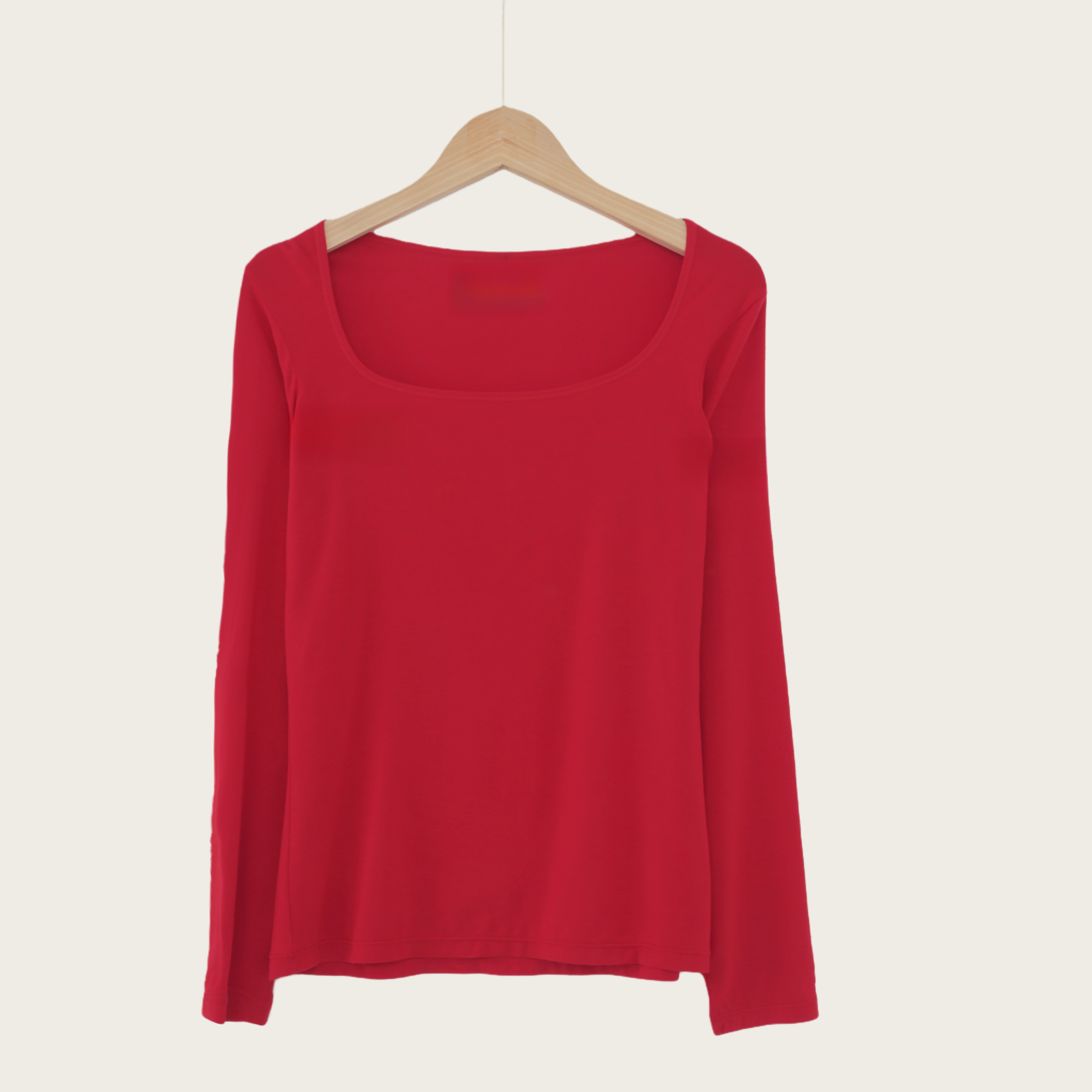 女士秋冬保暖上衣02493亲肤马蹄领秋衣打底衣长袖保暖舒适