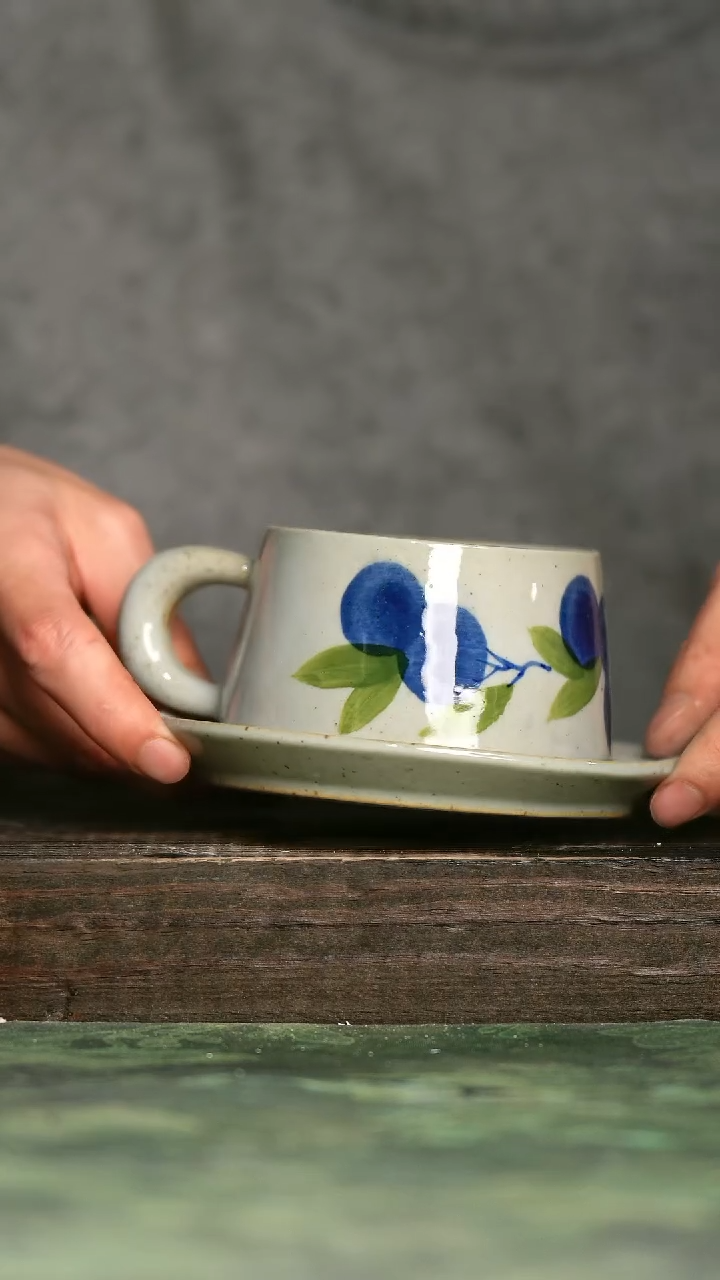 【闪购商品】青诗集手工手绘瓷器