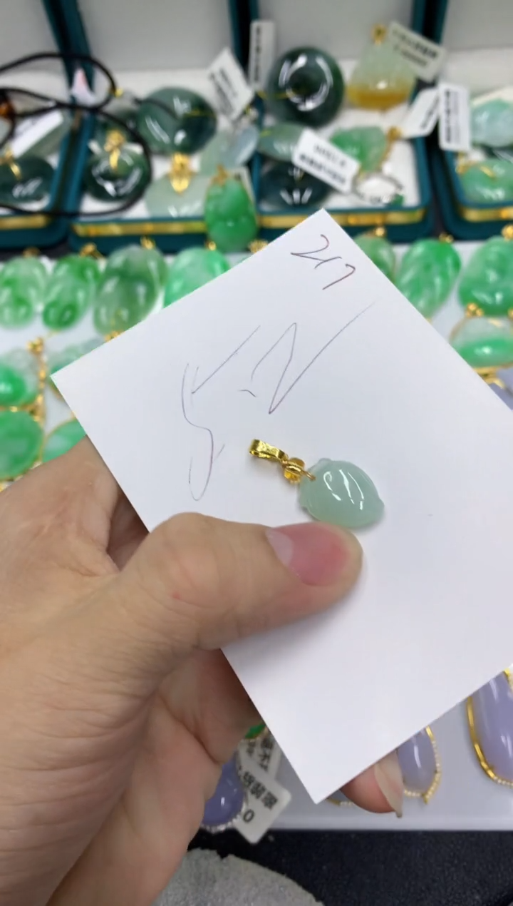 【闪购商品】翡翠颈饰未镶嵌号链接