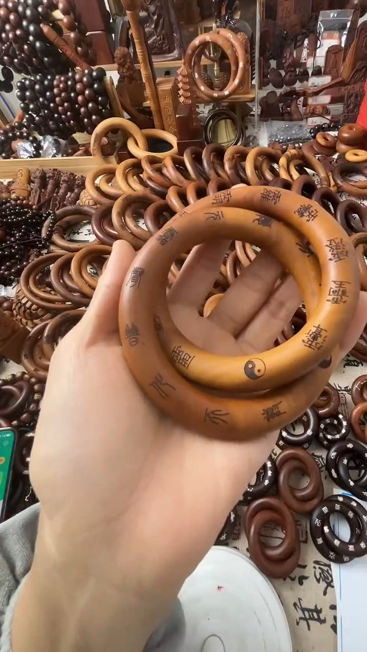 枣木乾坤圈枣木70圈口一物一拍