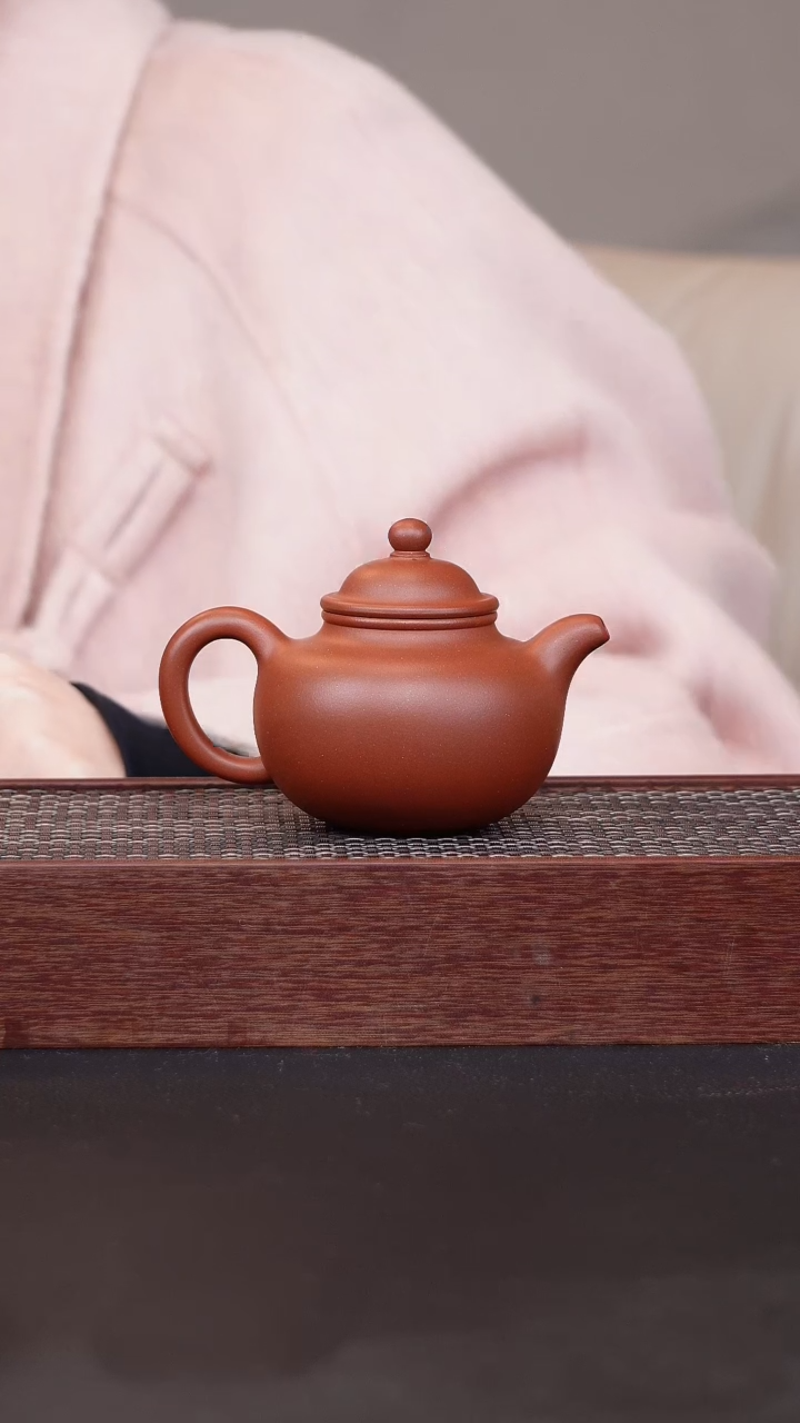 【闪购商品】掇球 红皮龙 175CC 原矿紫砂