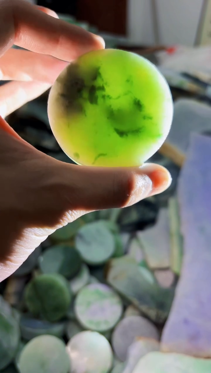 【闪购商品】翡翠颈饰未镶嵌A货吴玉248