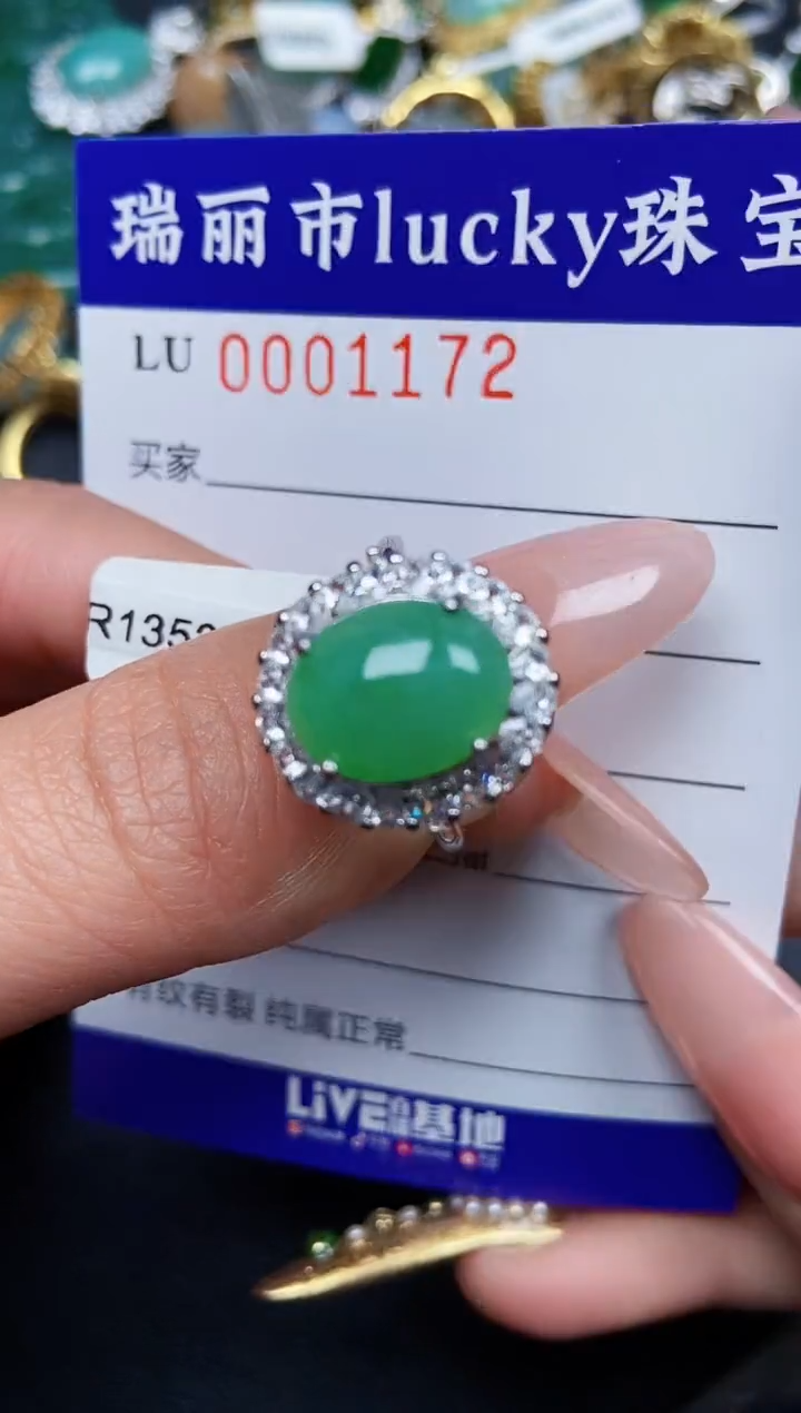 【闪购商品】翡翠颈饰银S925镶嵌1172