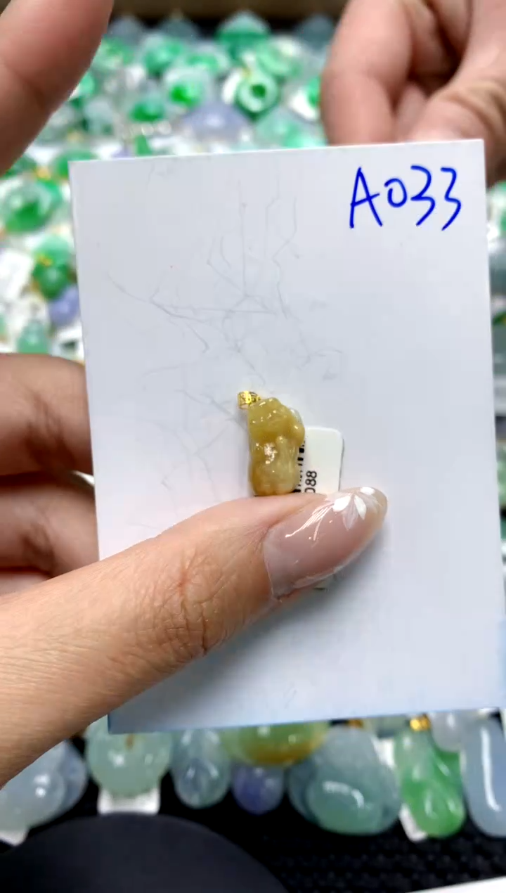 【闪购商品】翡翠颈饰18K金镶嵌111111111111