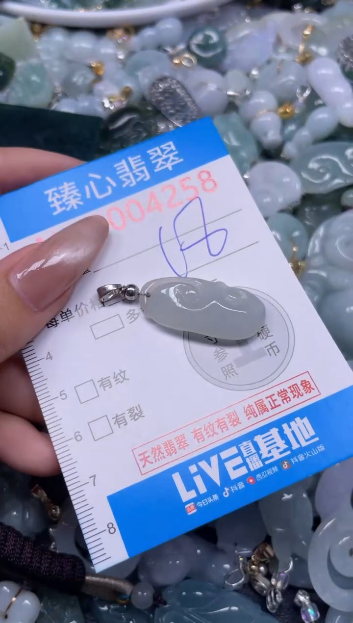 颈饰未镶嵌翡翠4258