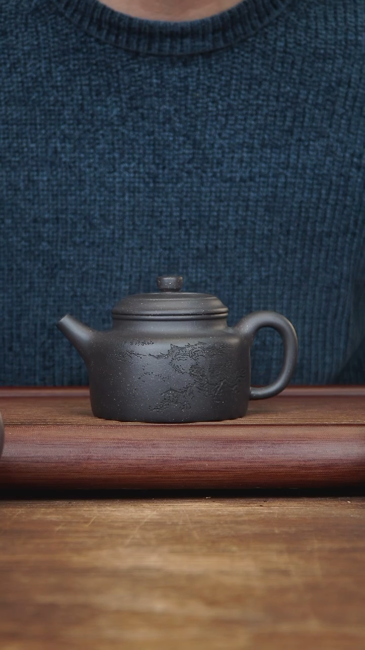 【闪购商品】紫砂茶壶280ml ZLL德钟 满天星