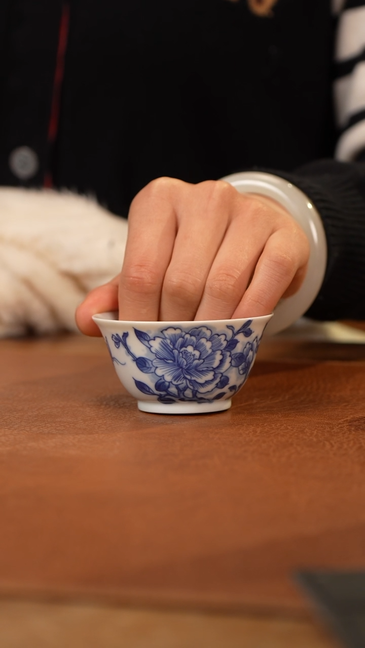 【闪购商品】杯景德镇青花主人杯