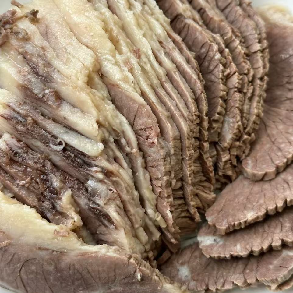 现场称重牛肉凉片现煮开袋即食 包邮发货