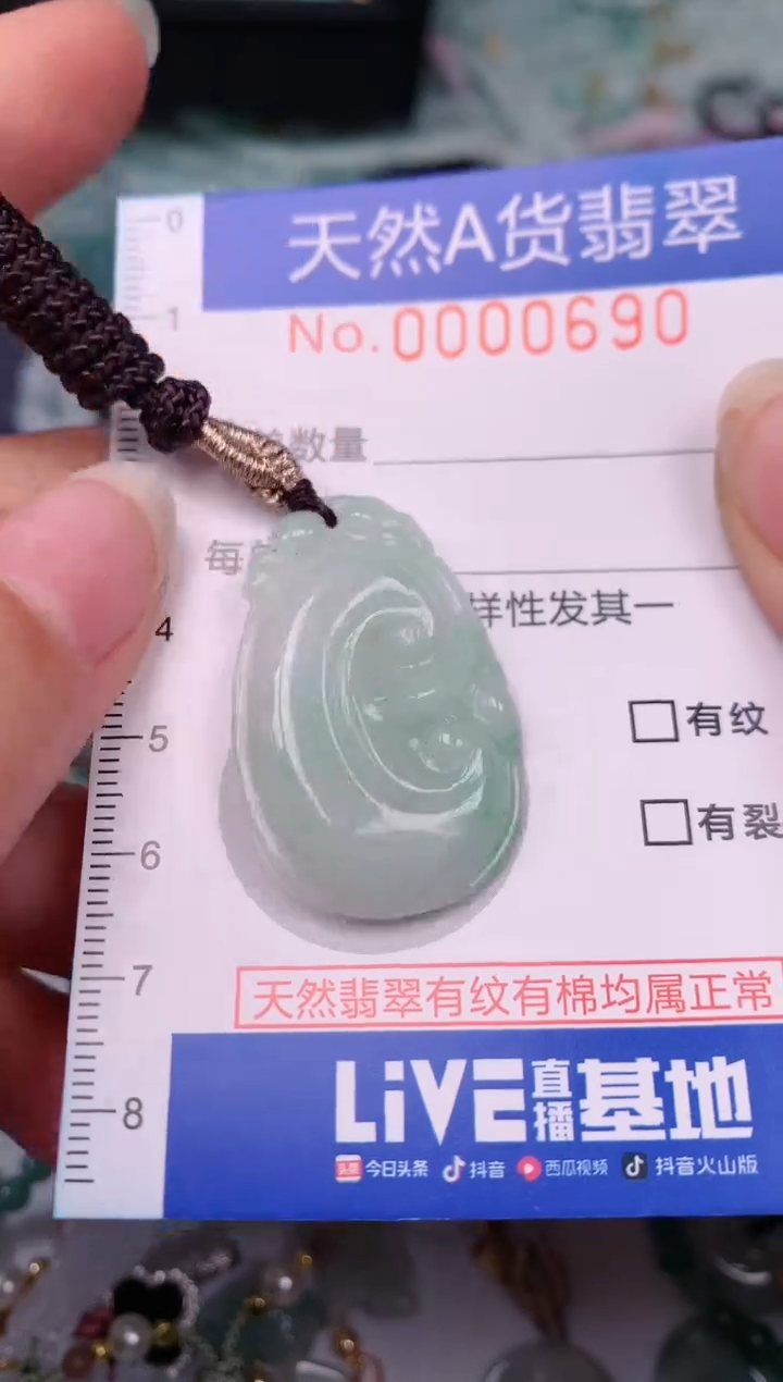 【闪购商品】翡翠颈饰未镶嵌00000690