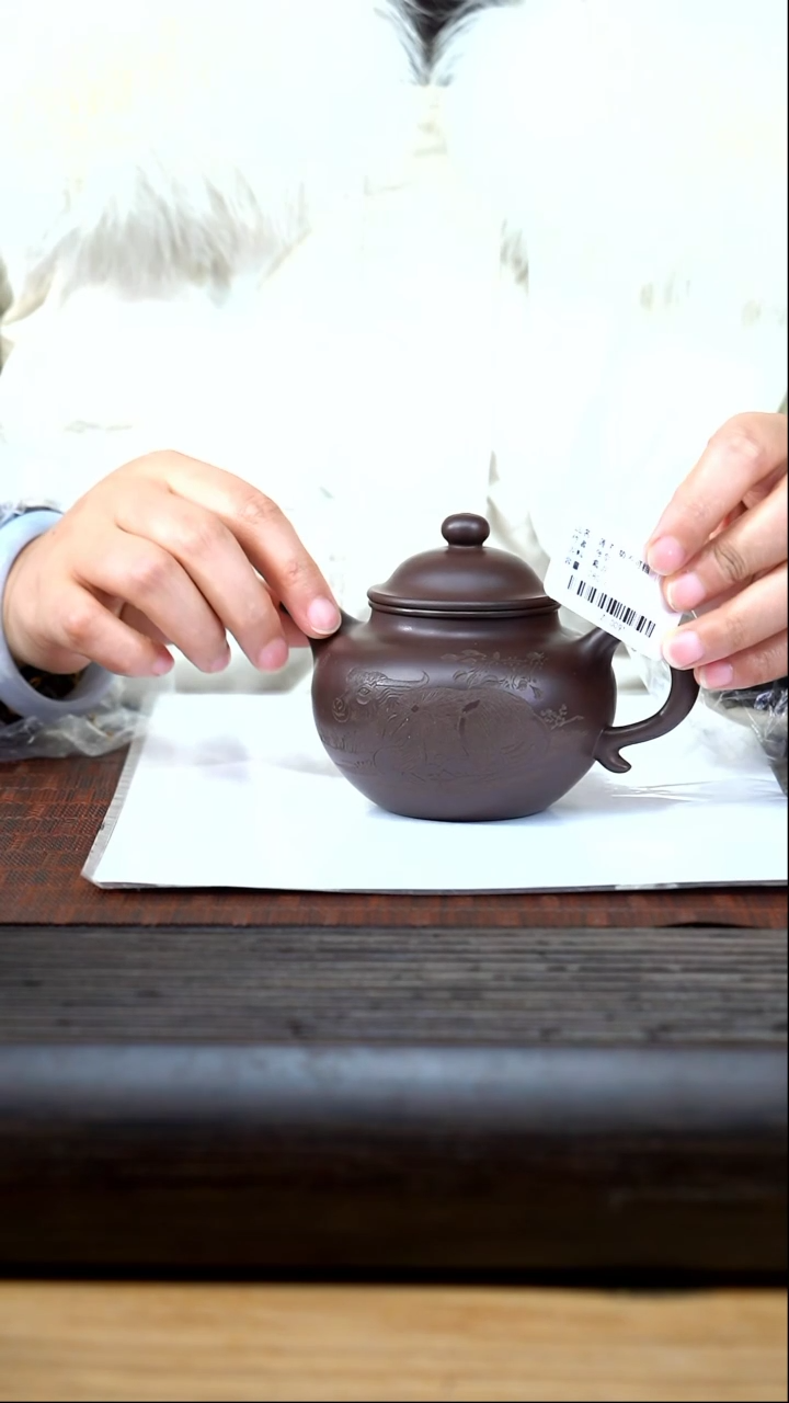 【闪购商品】紫砂茶壶zj 紫泥 莲子 势不可挡