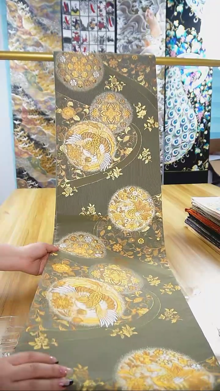 【闪购商品】织绣织锦153凤凰宝相花