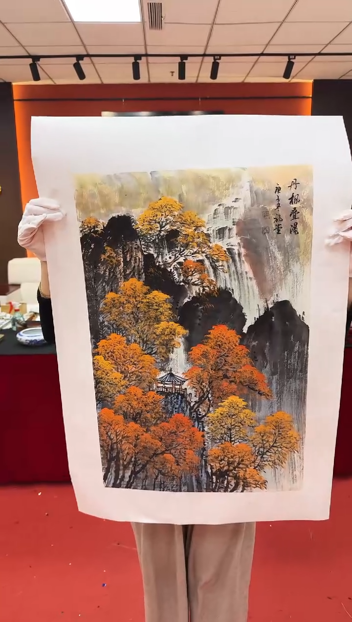 国画湖社画会/谢福堂-12-23-56