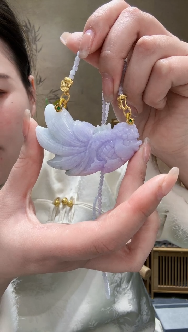 【闪购商品】翡翠颈饰未镶嵌吊坠