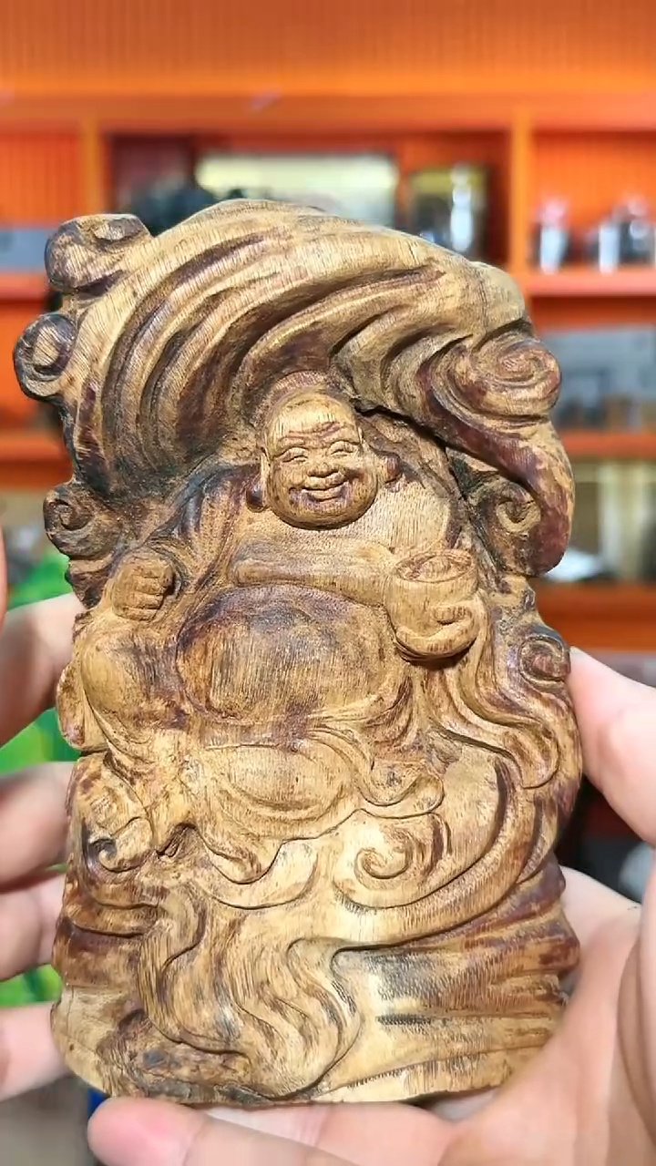 沉香摆件251号弥勒佛多样性发一