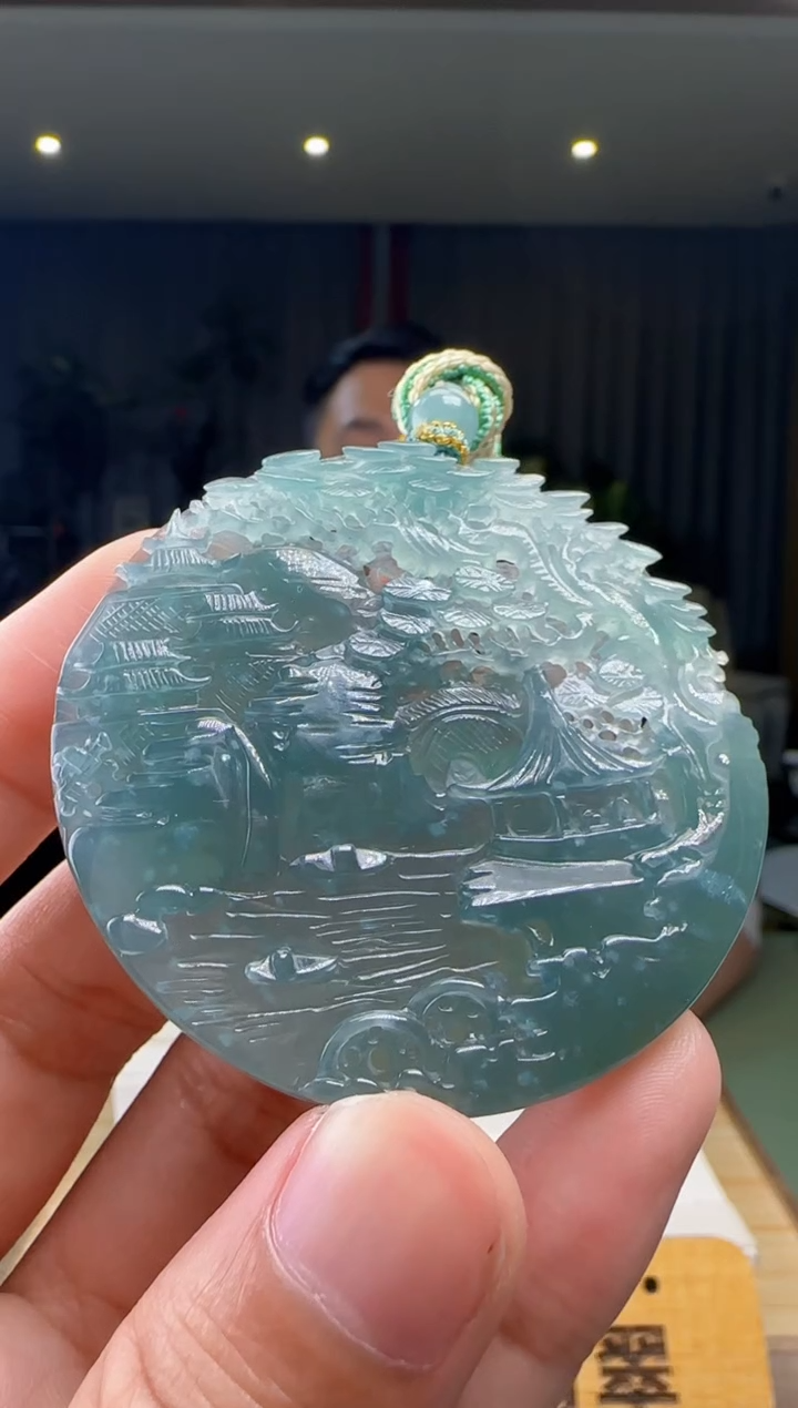 【闪购商品】翡翠颈饰未镶嵌多样性发其一XM@@WS50310H06